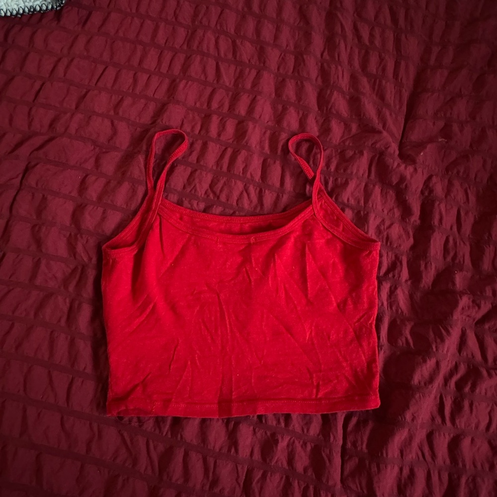 Garage Vibrant Red Camisole Top